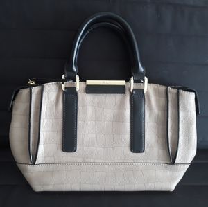 Kate Landry Crocodile Faux Leather  Hand Bag with Shoulder Strap